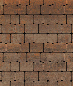 Тротуарная плитка КЛАССИКО- Б.2.КО.6 комплект из 3 видов плит Листопад гладкий Выбор