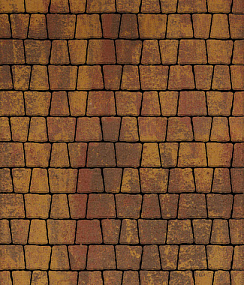 Тротуарная плитка АНТИК - А.3.А.4 комплект из 5 видов плит Листопад гладкий Выбор