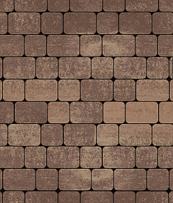 Тротуарная плитка КЛАССИКО- Б.2.КО.6 комплект из 3 видов плит Листопад гладкий Выбор