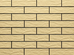 Фасадные термопанели с клинкерной плиткой Piaskowa Rustic 100мм ЭППС HIT Ceramics