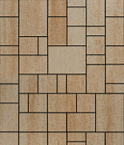 Тротуарная плитка МЮНХЕН- Б.2.Фсм.6, комплект из 4 видов плит Искусственный камень Выбор