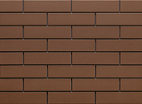 Клинкерная фасадная плитка под кирпич Brown 240*65*6.5 мм HIT Ceramics