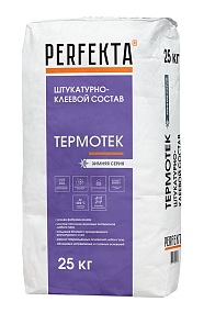 Штукатурно-клеевой состав Термотек Зимняя серия, 25 кг PERFEKTA