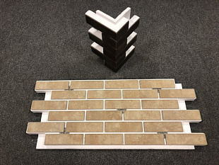 Термопанели с клинкерной плиткой Natural Brown Duro HITCERAMICS