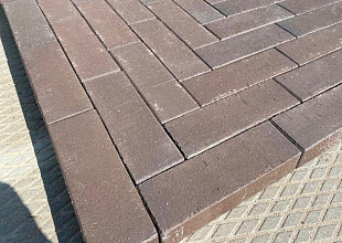 Тротуарный клинкер ЛСР формата «лонг», тротуарная плитка, брусчатка